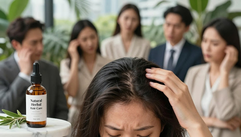 Oily, Itchy, or Thinning Hair? How Herbal Scalp Therapy Targets the Root Cause